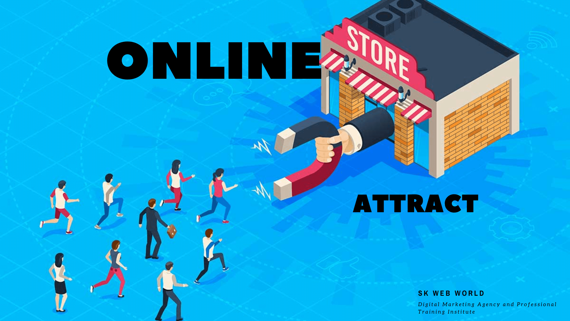 attract customers online